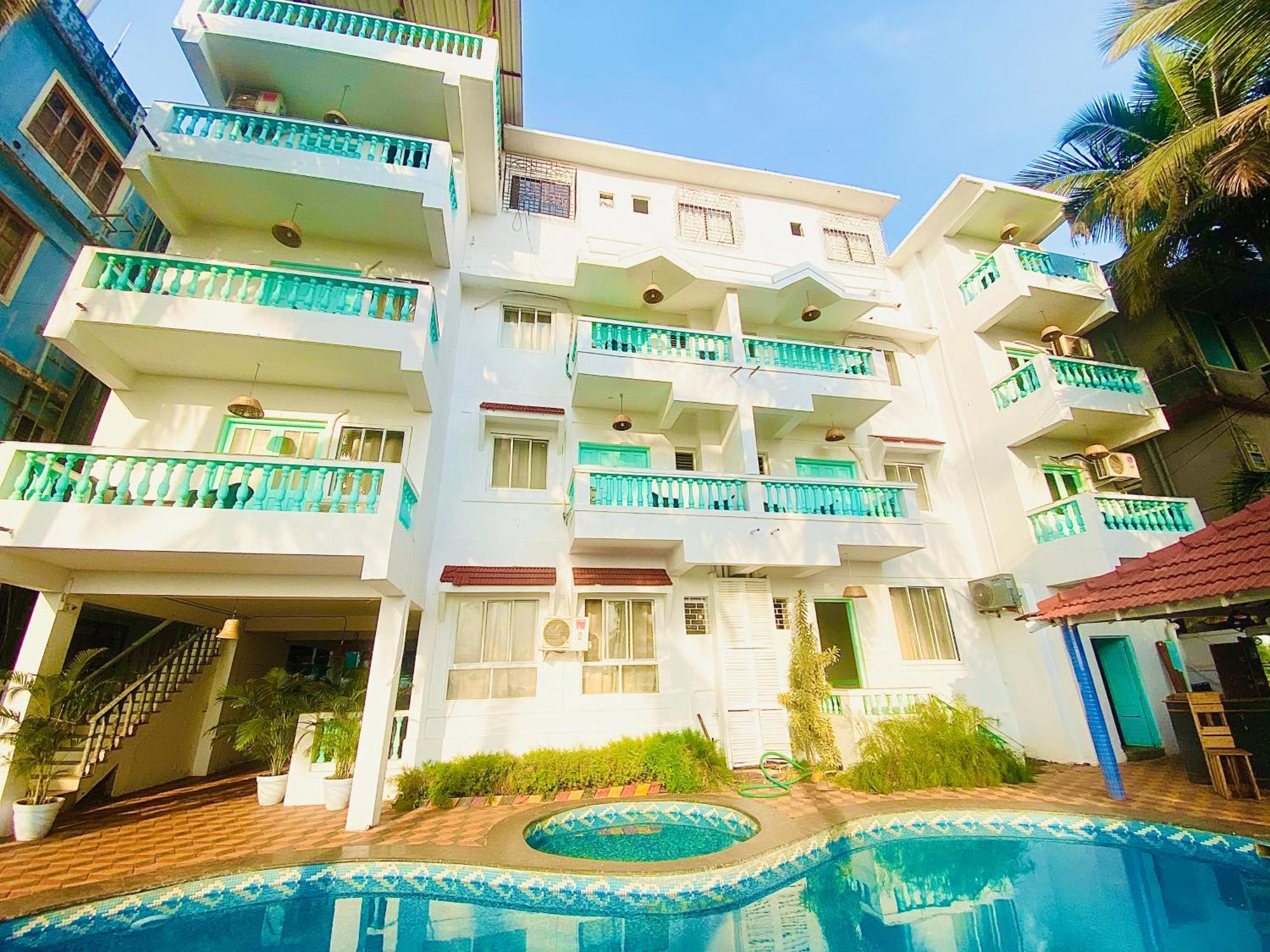Turquoiise House Hotel Morjim Exterior foto