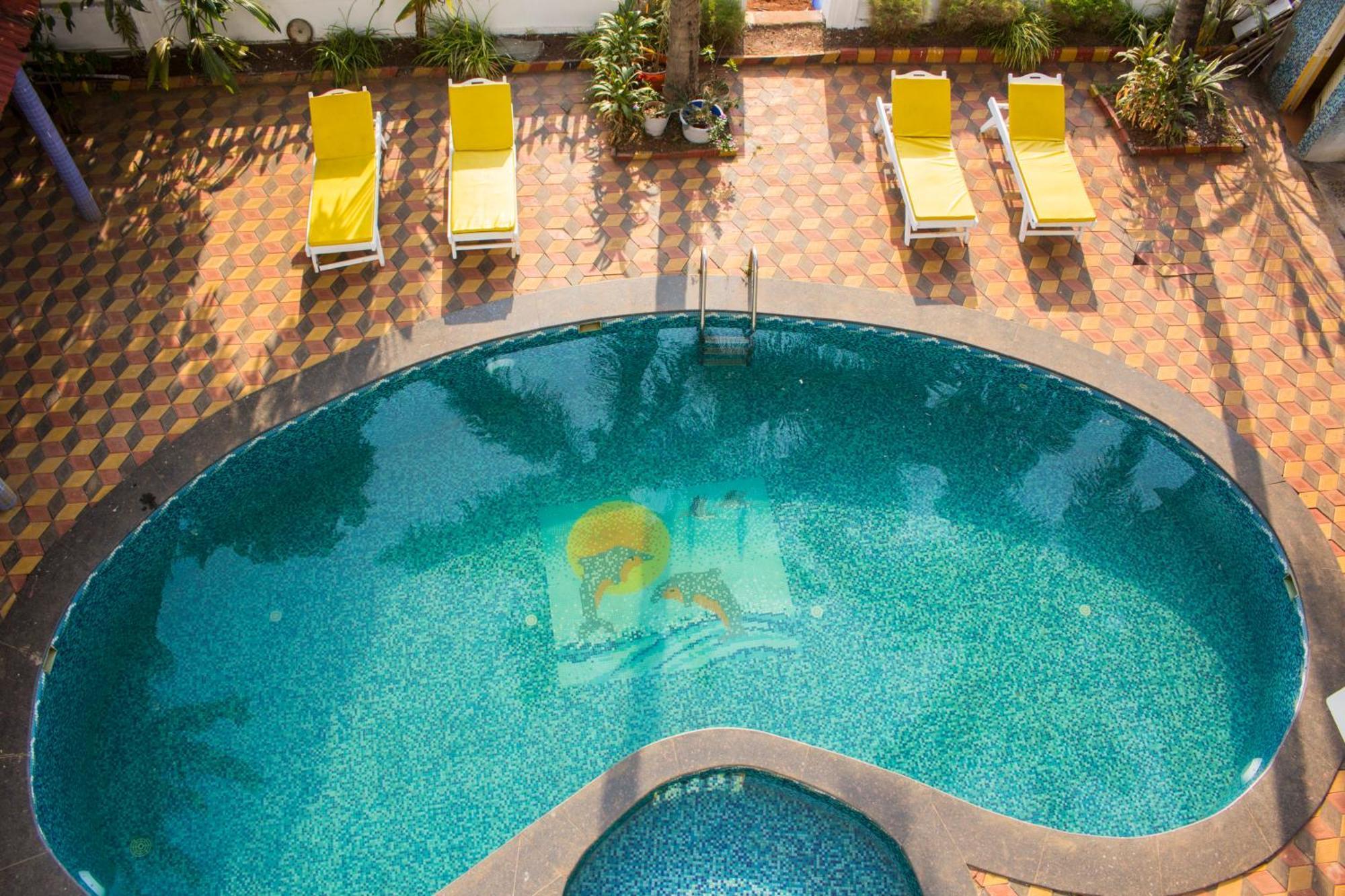 Turquoiise House Hotel Morjim Exterior foto